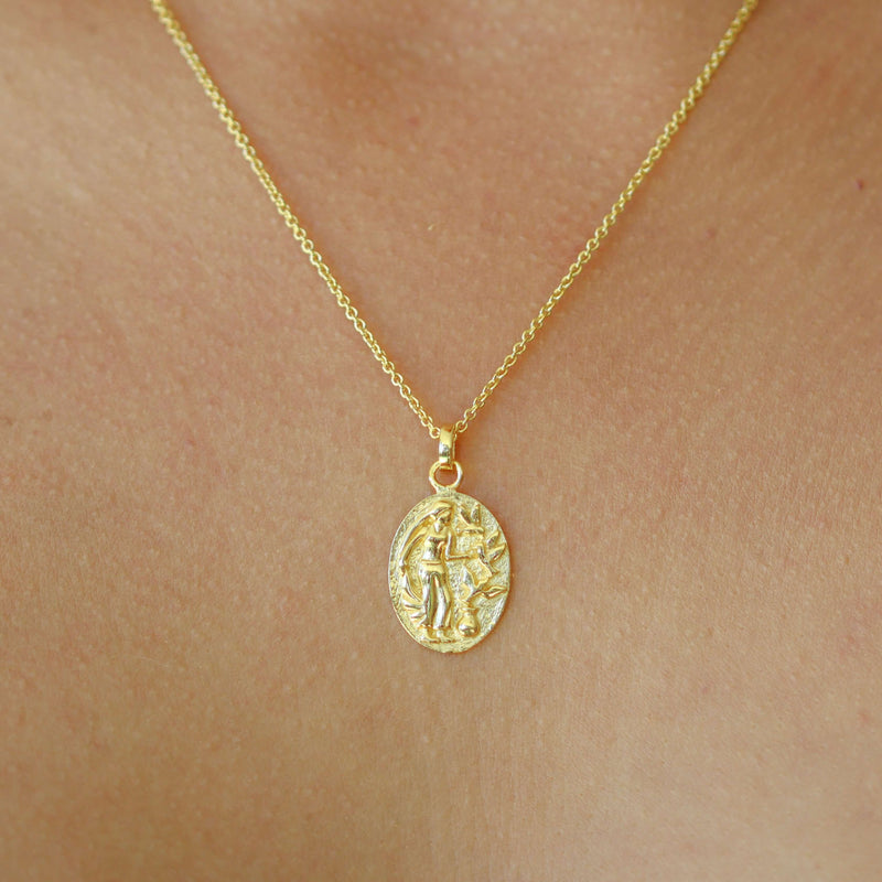 Gaea Necklace Gold