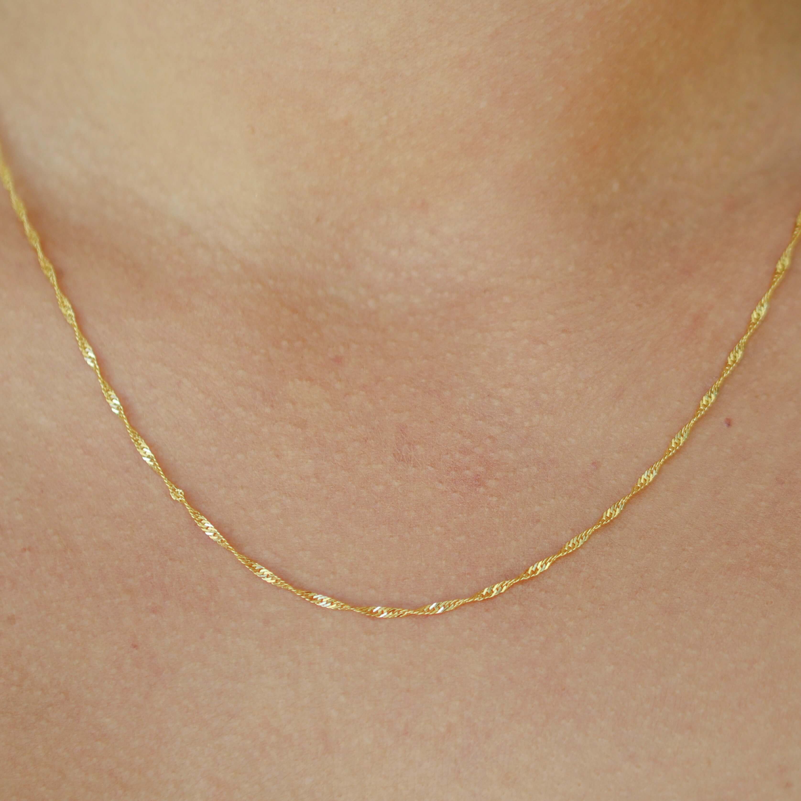 MAGNOLIA CHAIN GOLD VERMEIL