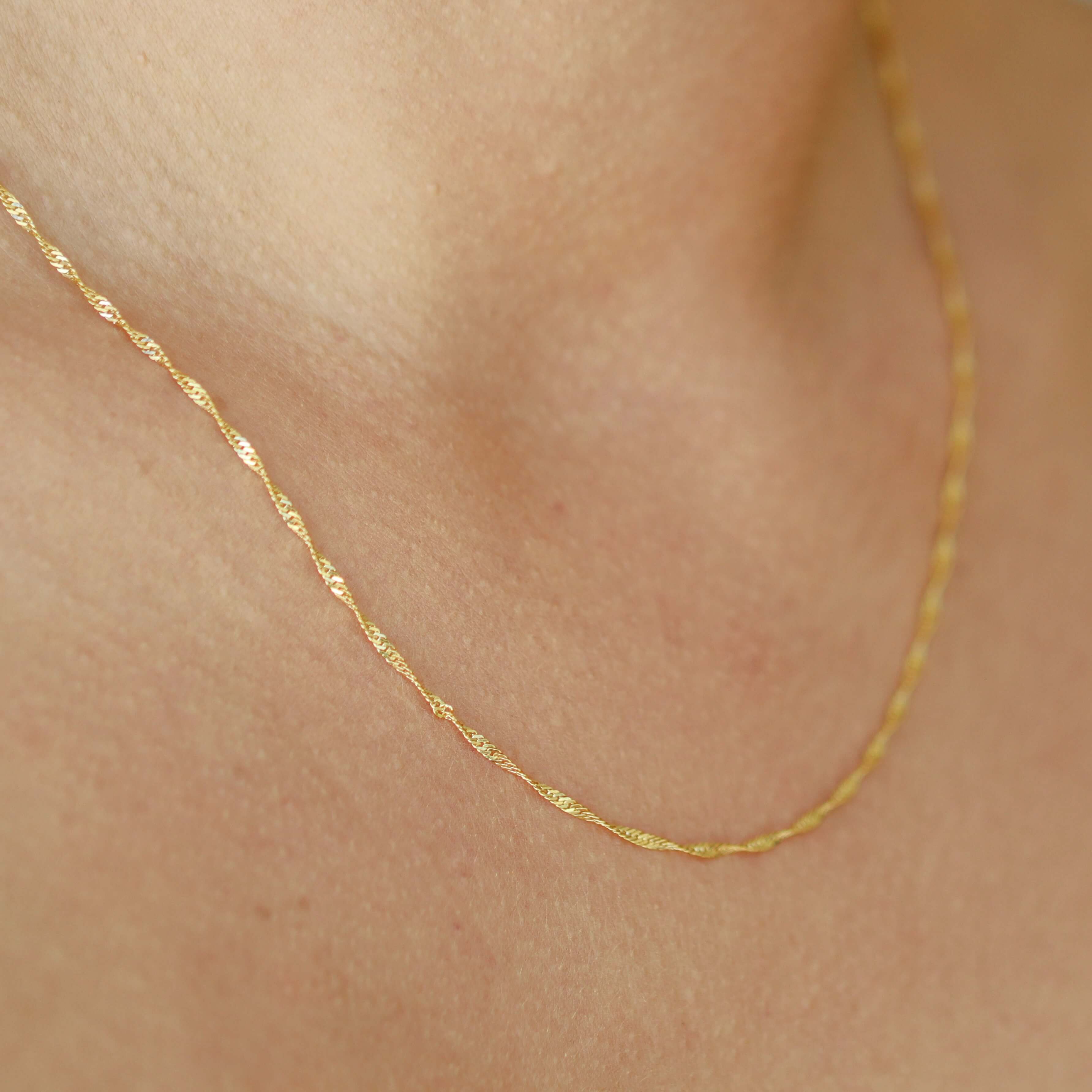 MAGNOLIA CHAIN GOLD VERMEIL