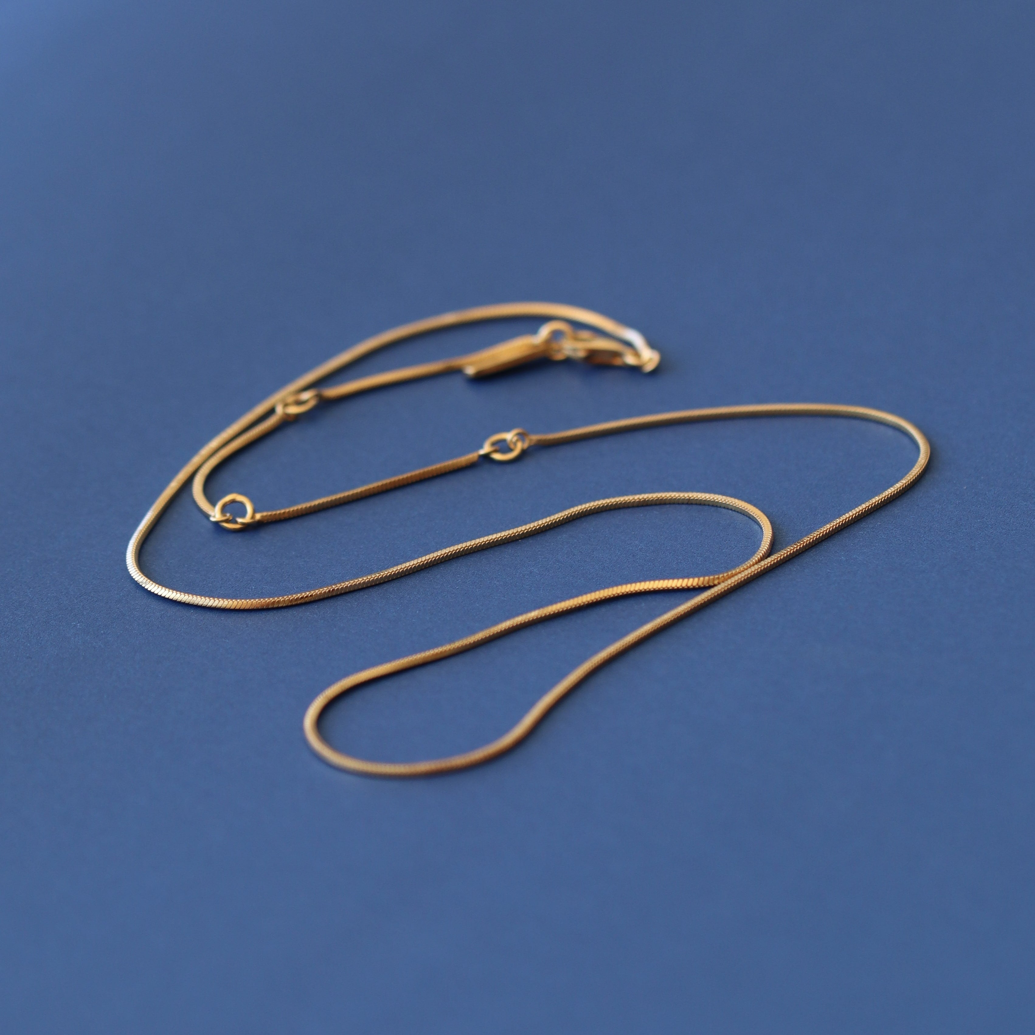SERPENT CHAIN GOLD VERMEIL
