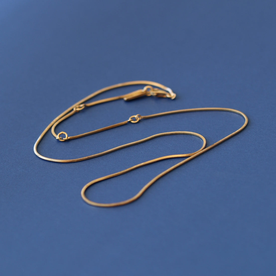 SERPENT CHAIN GOLD VERMEIL