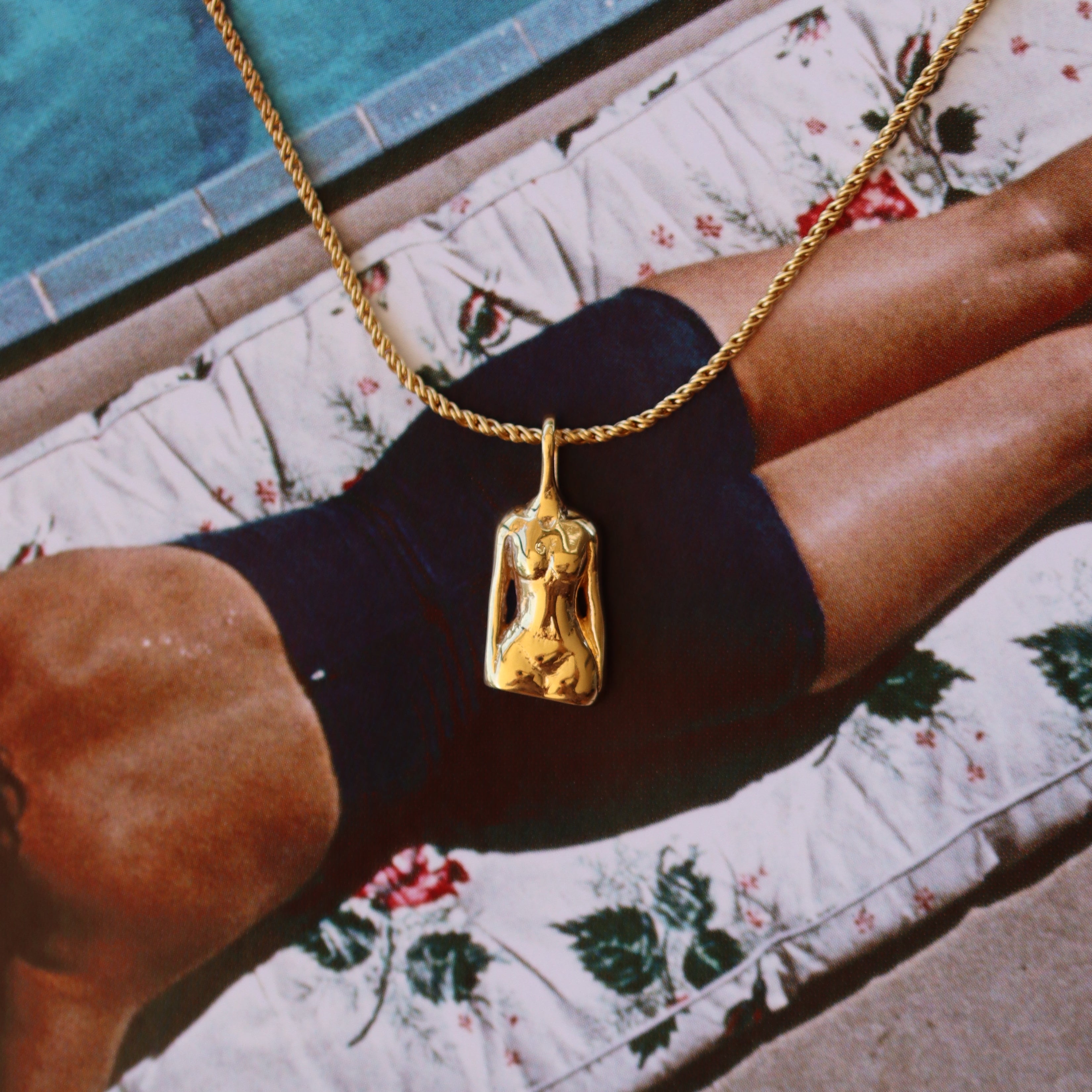 PEITHO NECKLACE GOLD VERMEIL