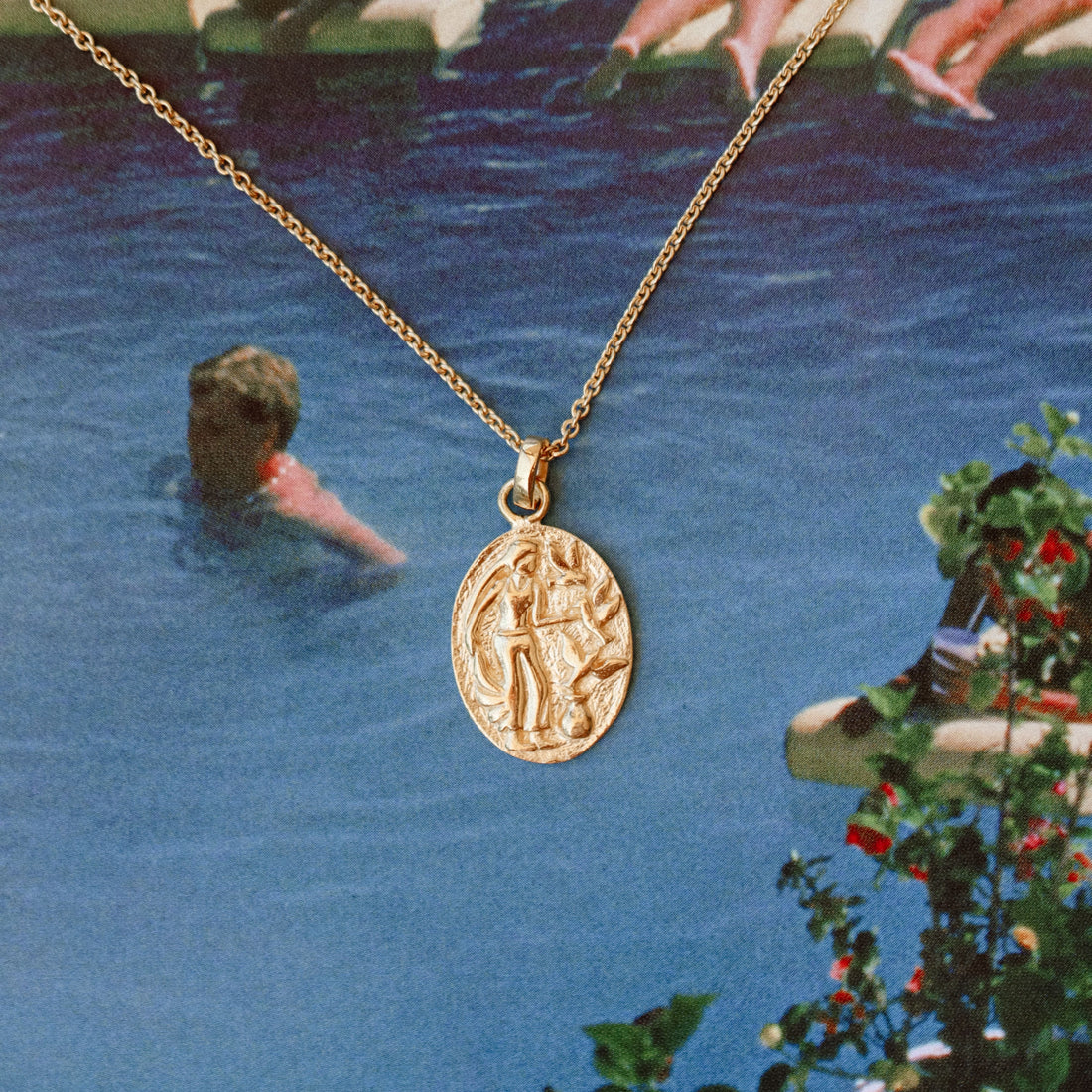 GAEA NECKLACE GOLD VERMEIL