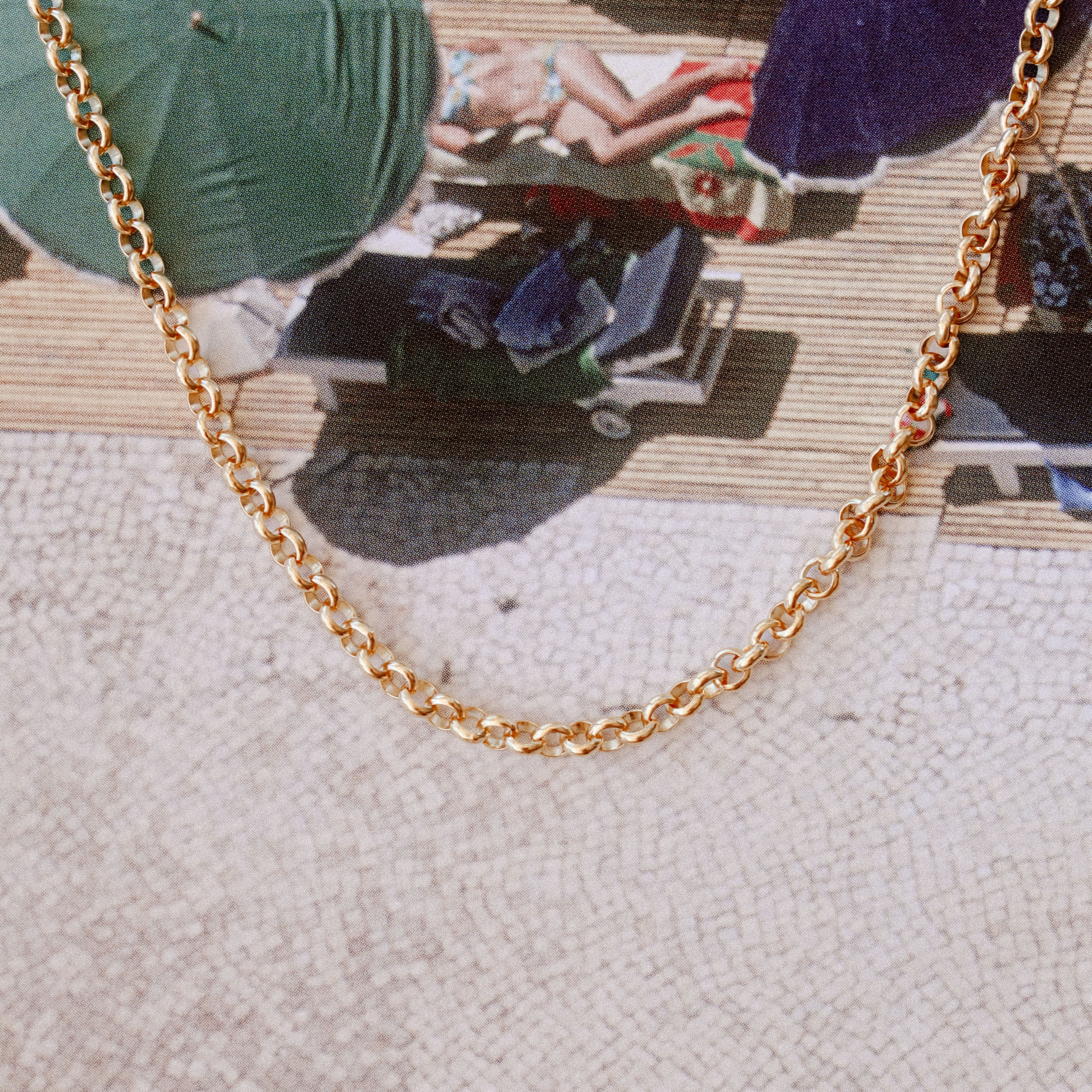 BADRIYA CHAIN GOLD VERMEIL