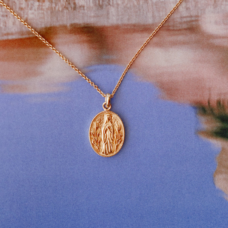 Saint Fiacre Necklace Gold