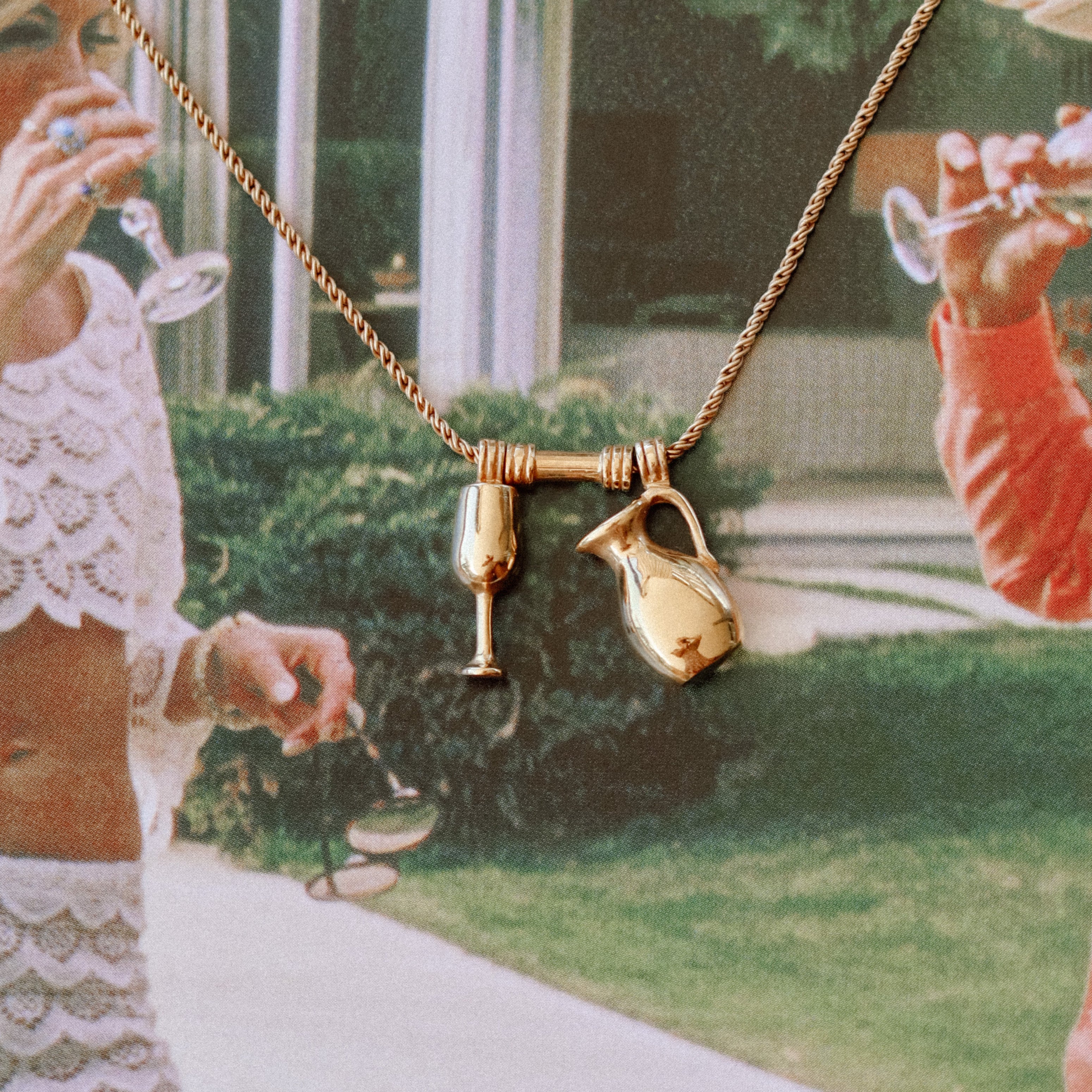 DIONYSUS NECKLACE GOLD VERMEIL