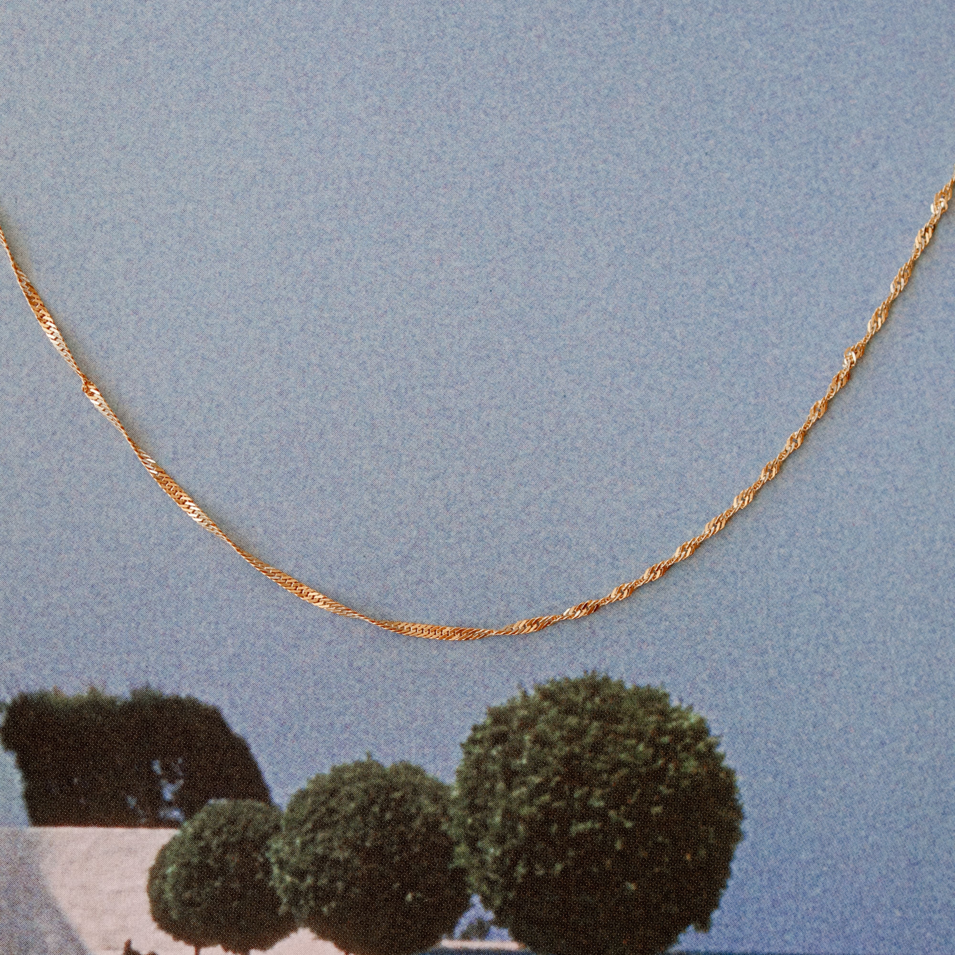 MAGNOLIA CHAIN GOLD VERMEIL