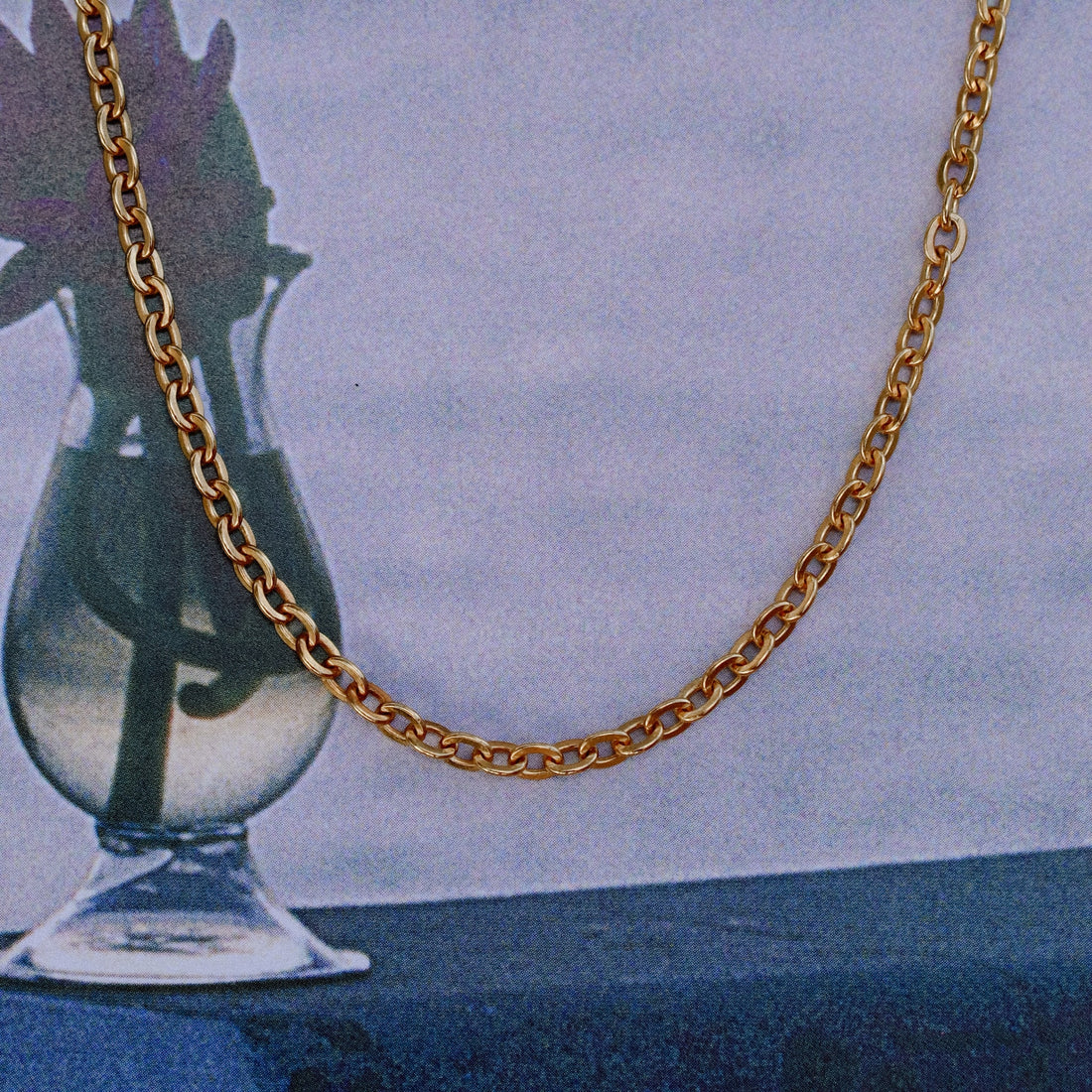 SAADIA CHAIN GOLD VERMEIL