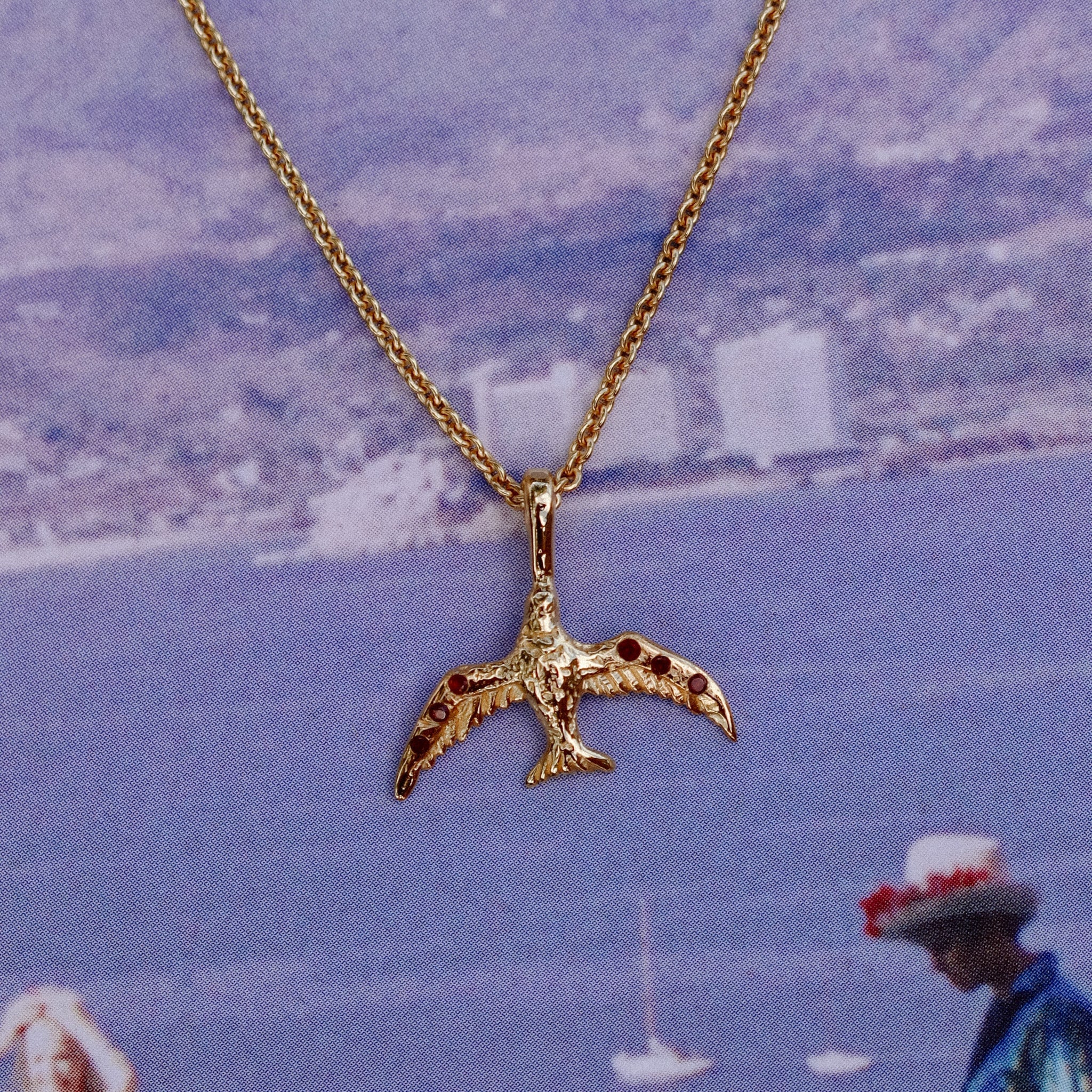 PERISTERA NECKLACE GOLD VERMEIL
