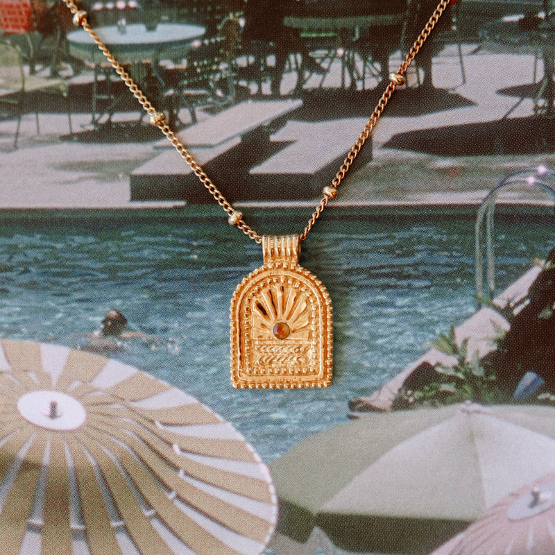 Ra Necklace Gold