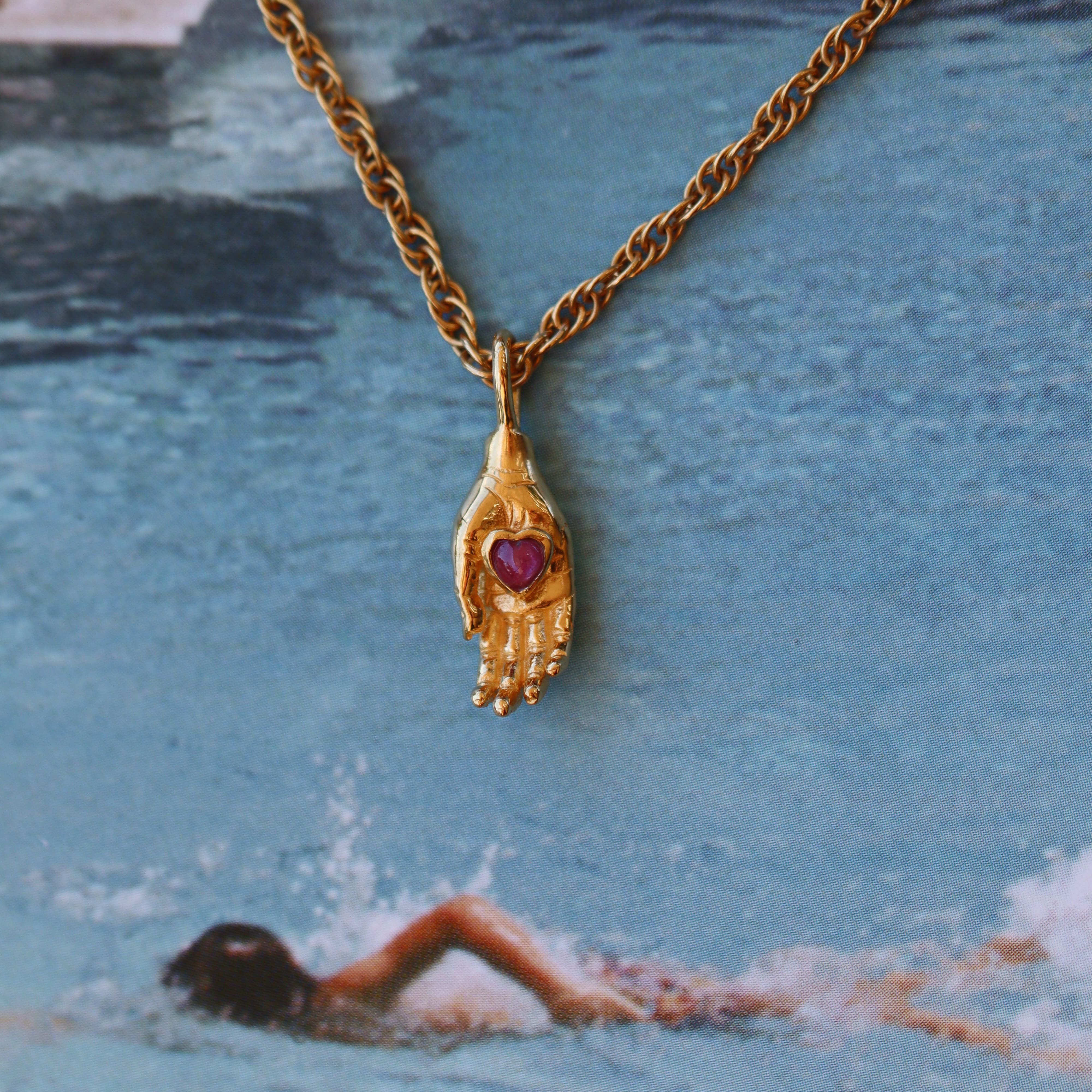 PRAGMA NECKLACE GOLD VERMEIL