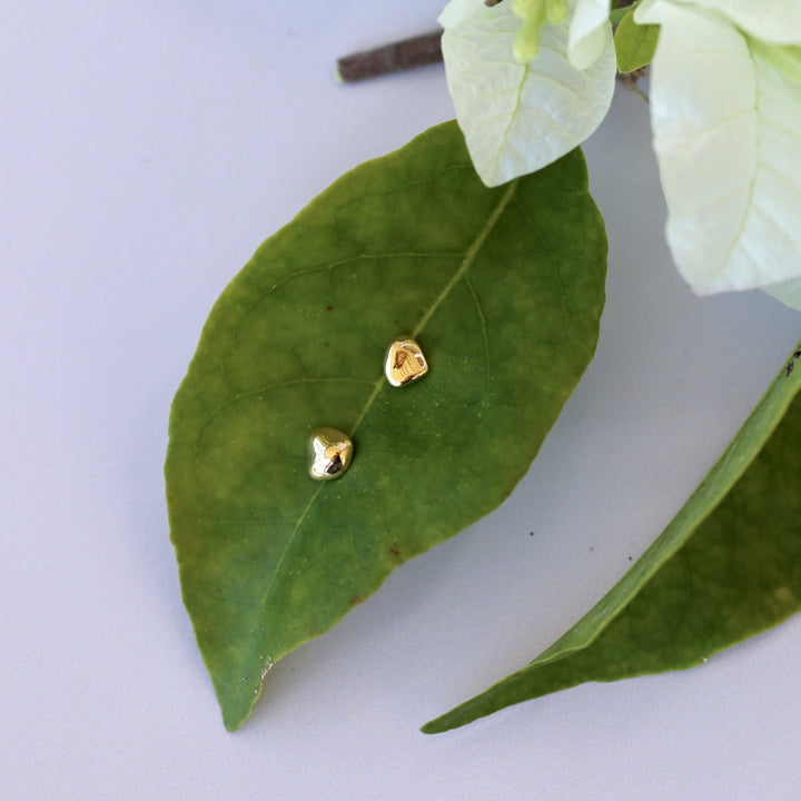 AMBROSIA STUDS GOLD VERMEIL