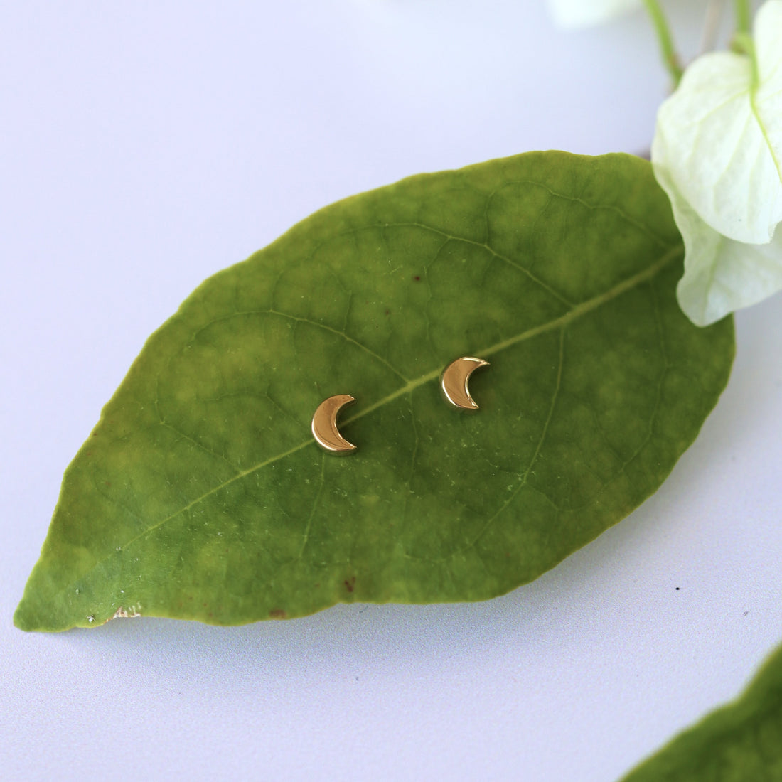 SELENE STUDS GOLD VERMEIL