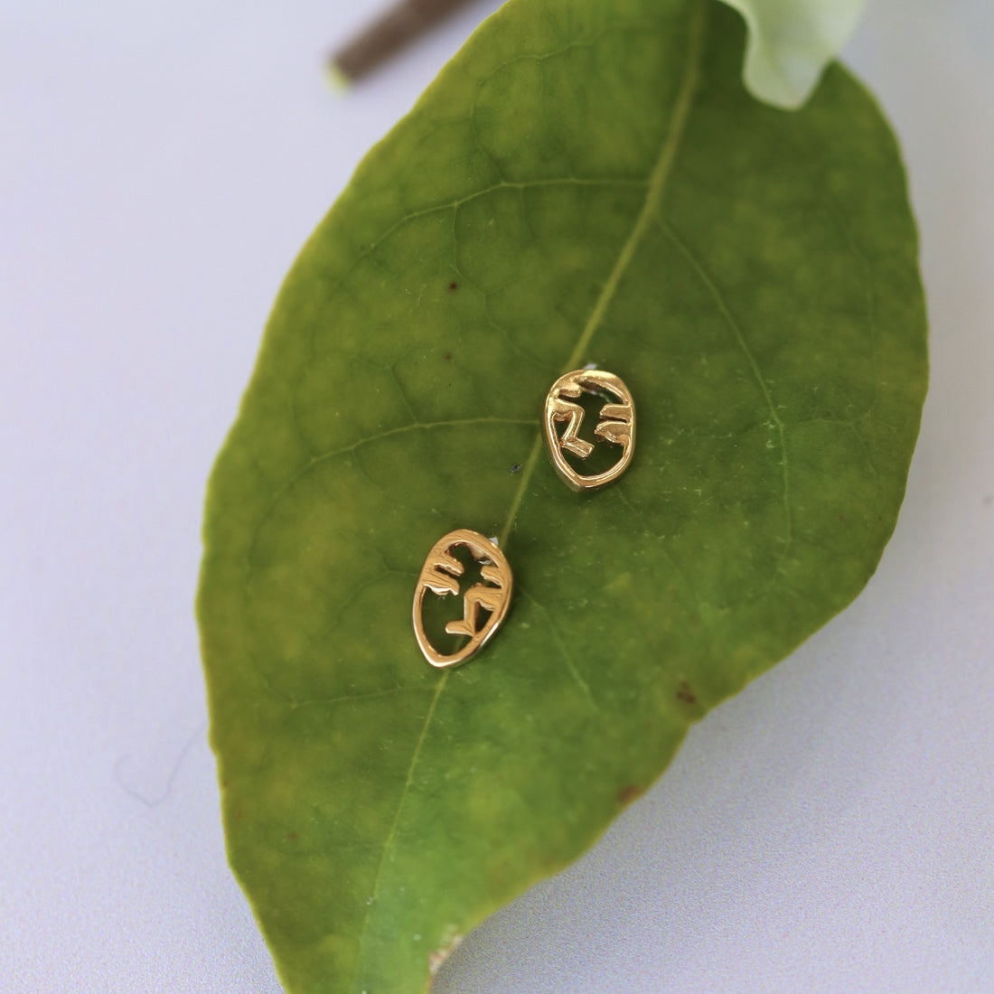 BEHATI STUDS VERMEIL GOLD
