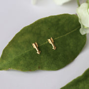 EROS STUDS GOLD VERMEIL