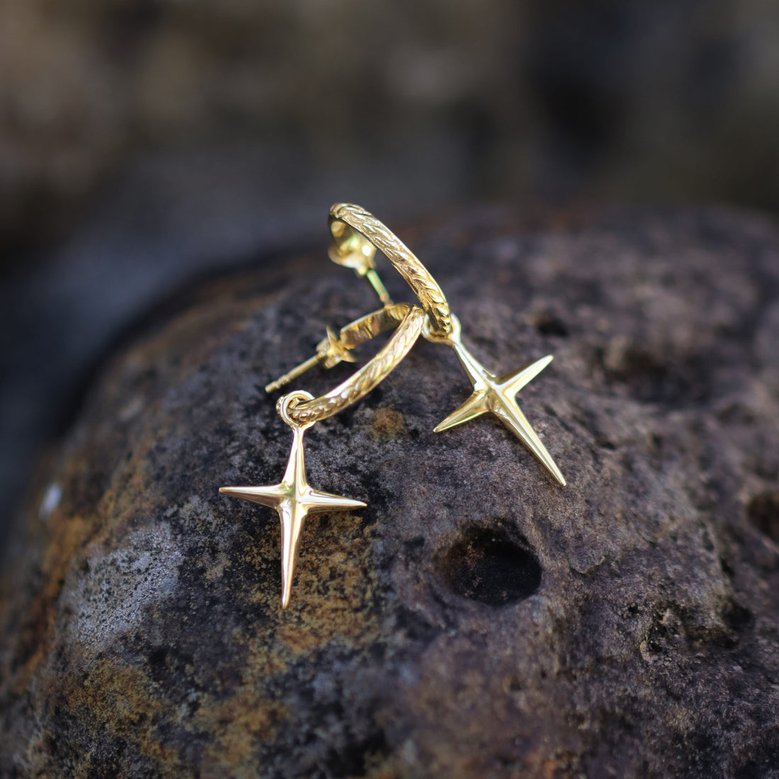 REMI EARRINGS GOLD VERMEIL