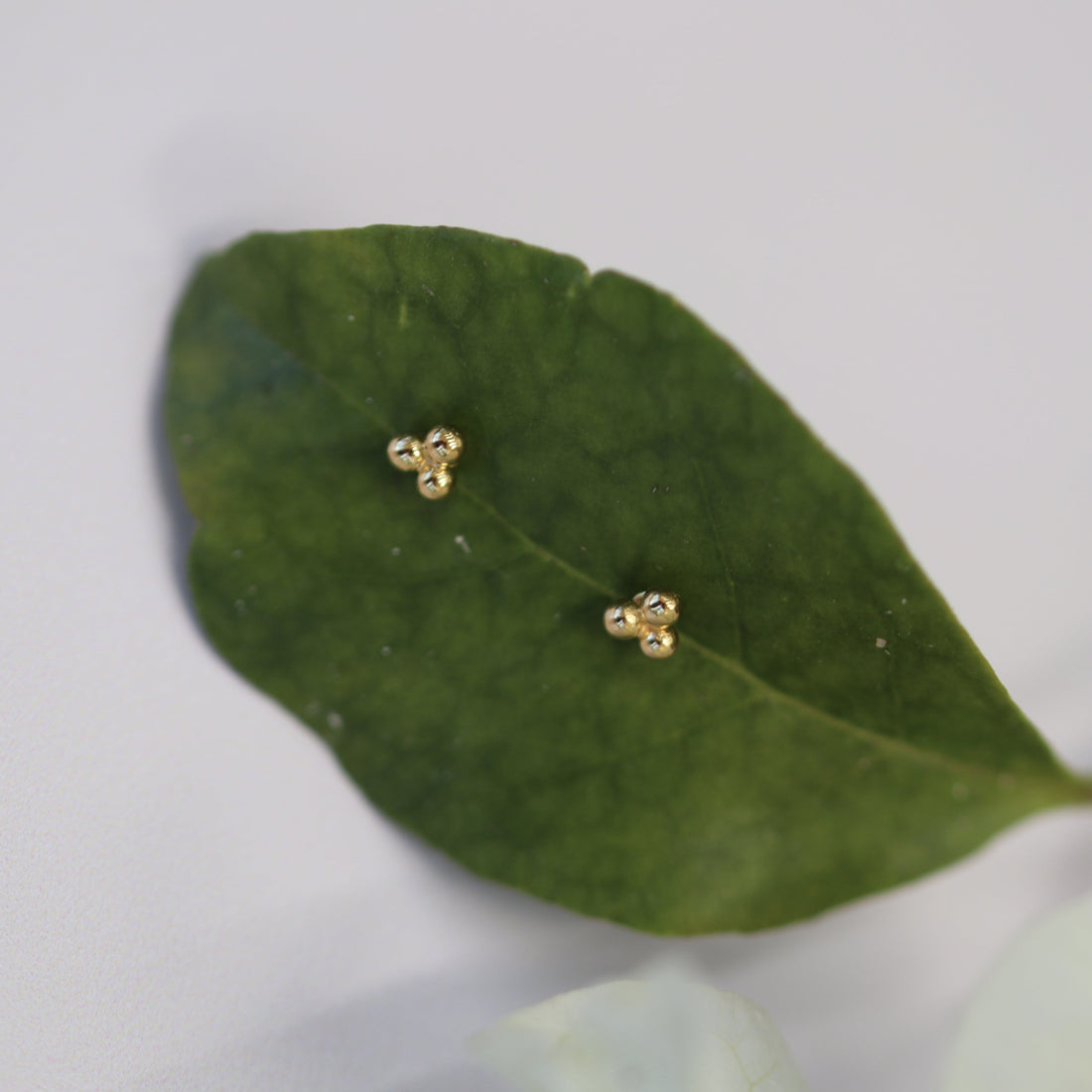 CHLOE STUDS GOLD VERMEIL