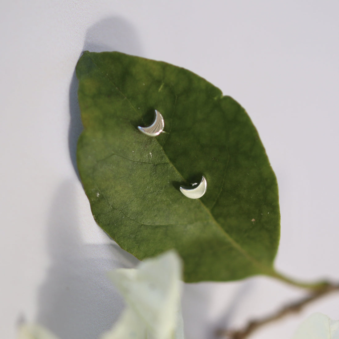 SELENE STUDS SILVER