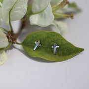 OBELIA STUDS SILVER