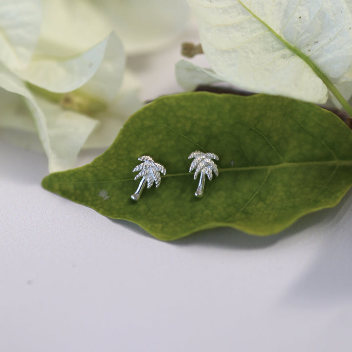 PALMA STUDS SILVER