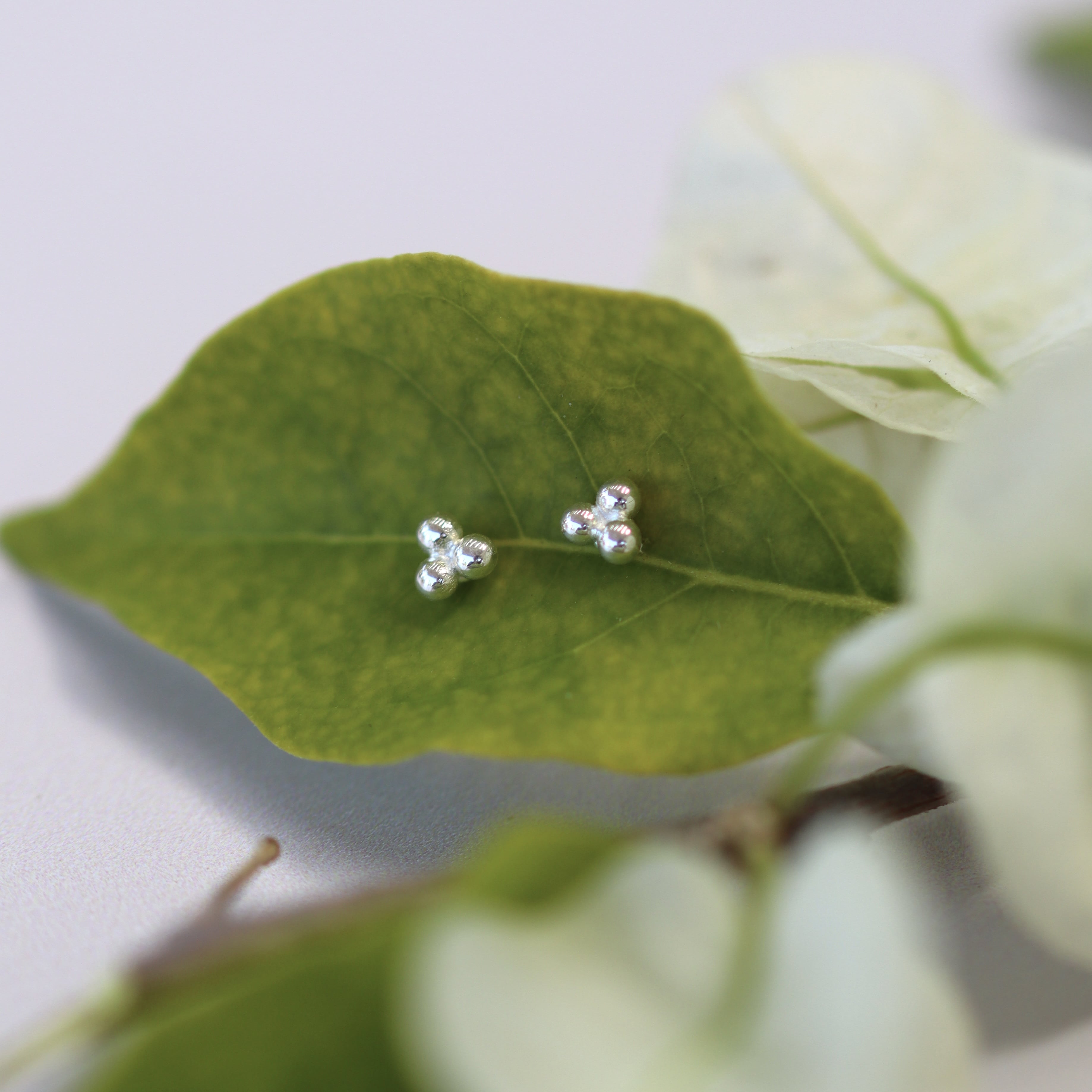 CHLOE STUDS SILVER