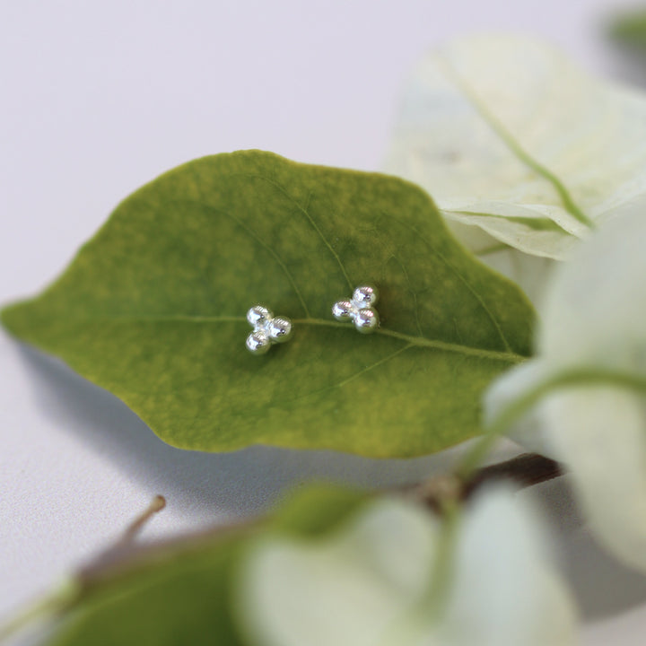 CHLOE STUDS SILVER