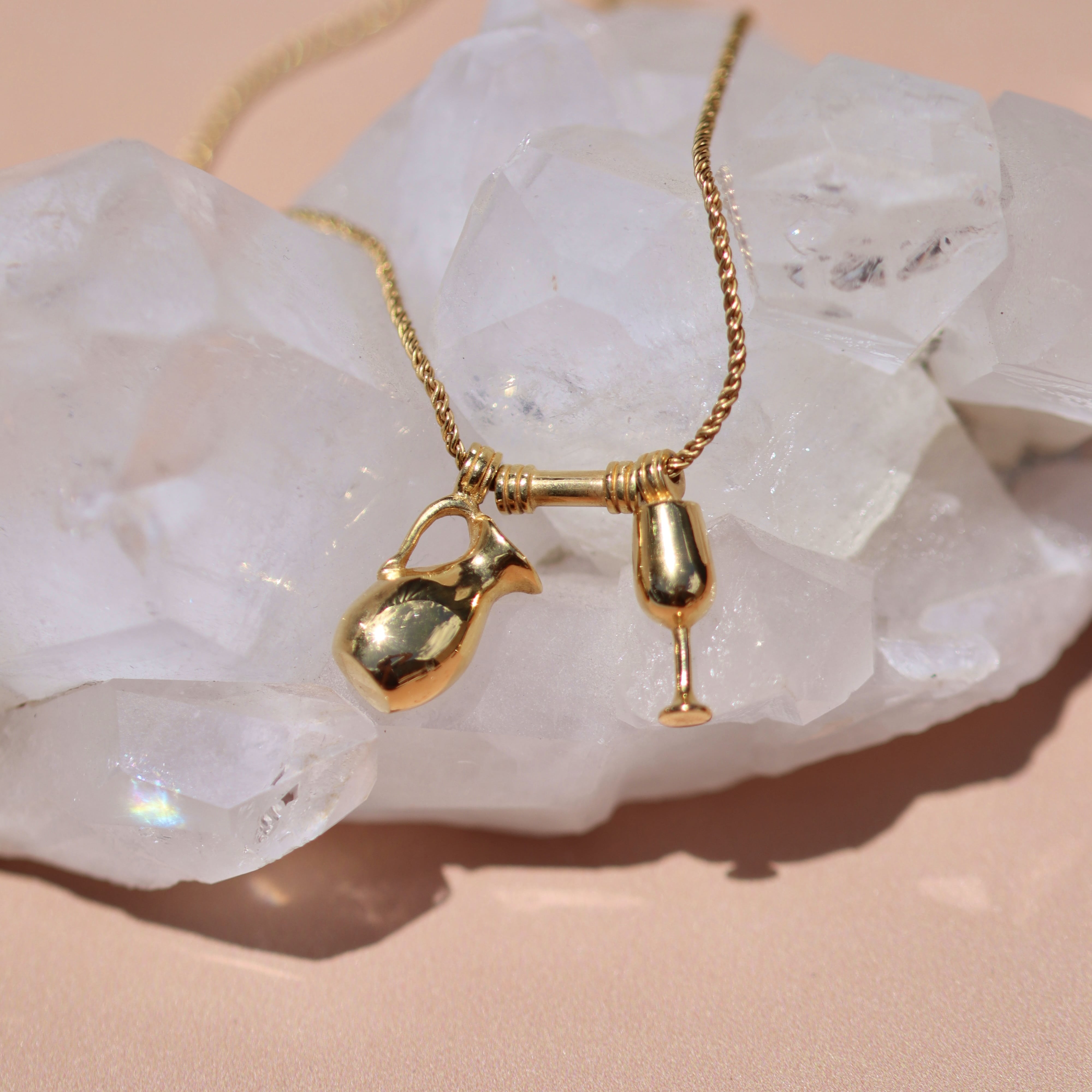 DIONYSUS NECKLACE GOLD VERMEIL