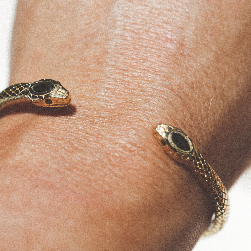 Snake Cuff Gold