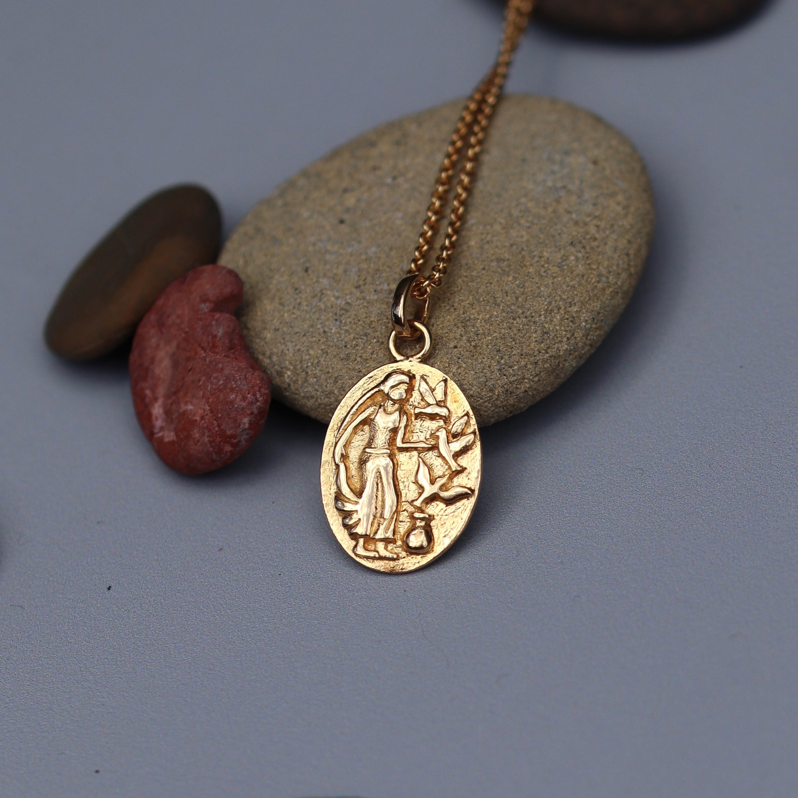 GAEA NECKLACE GOLD VERMEIL