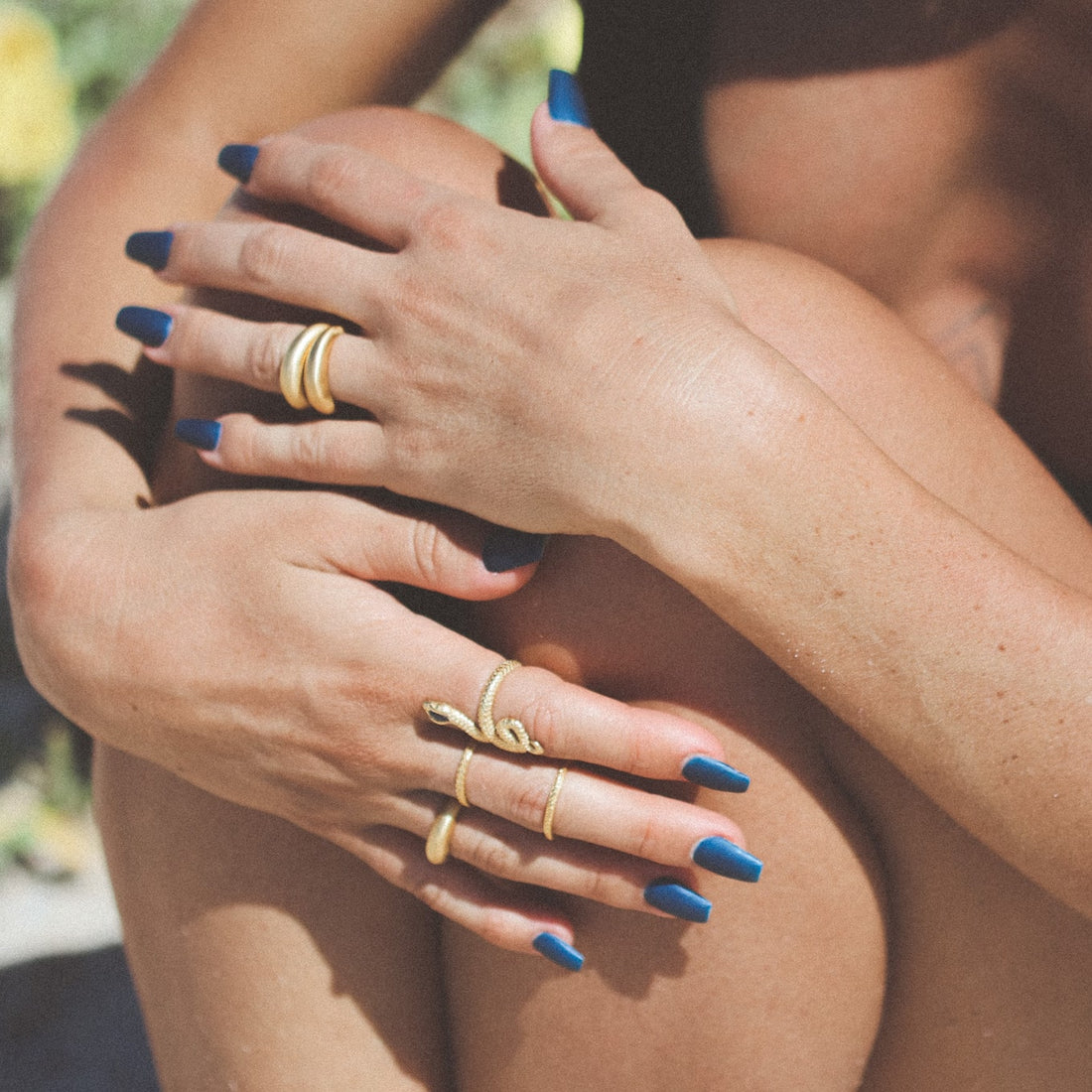 CHANDRA RING GOLD VERMEIL