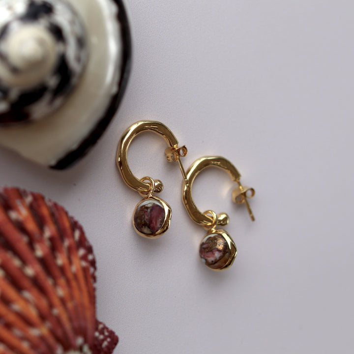 IDA EARRINGS GOLD VERMEIL