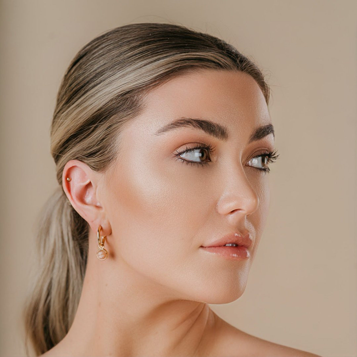 IDA HOOPS GOLD VERMEIL