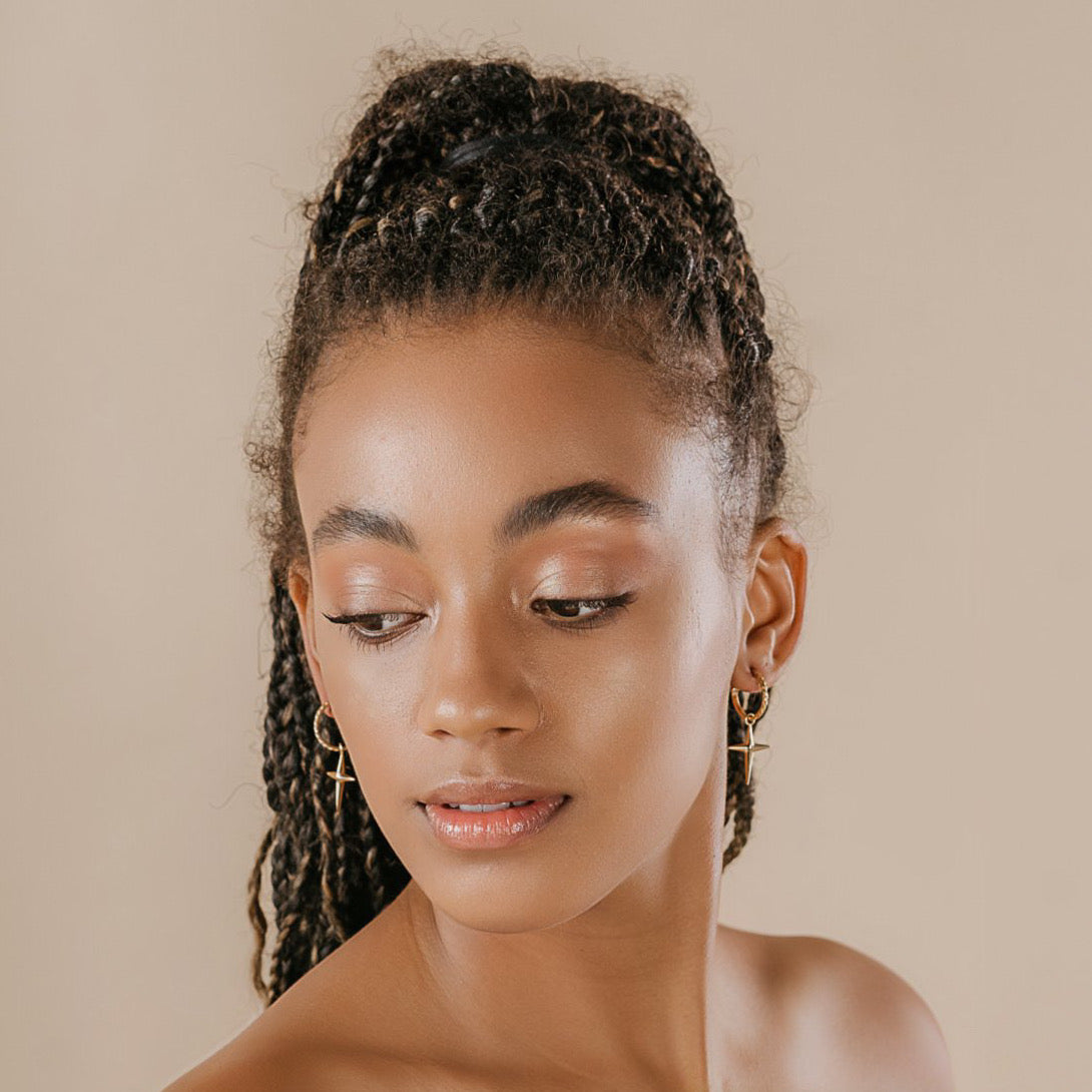 REMI EARRINGS GOLD VERMEIL