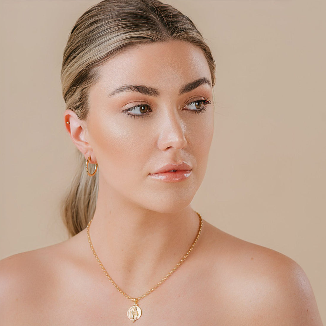HYDRIA NECKLACE GOLD VERMEIL