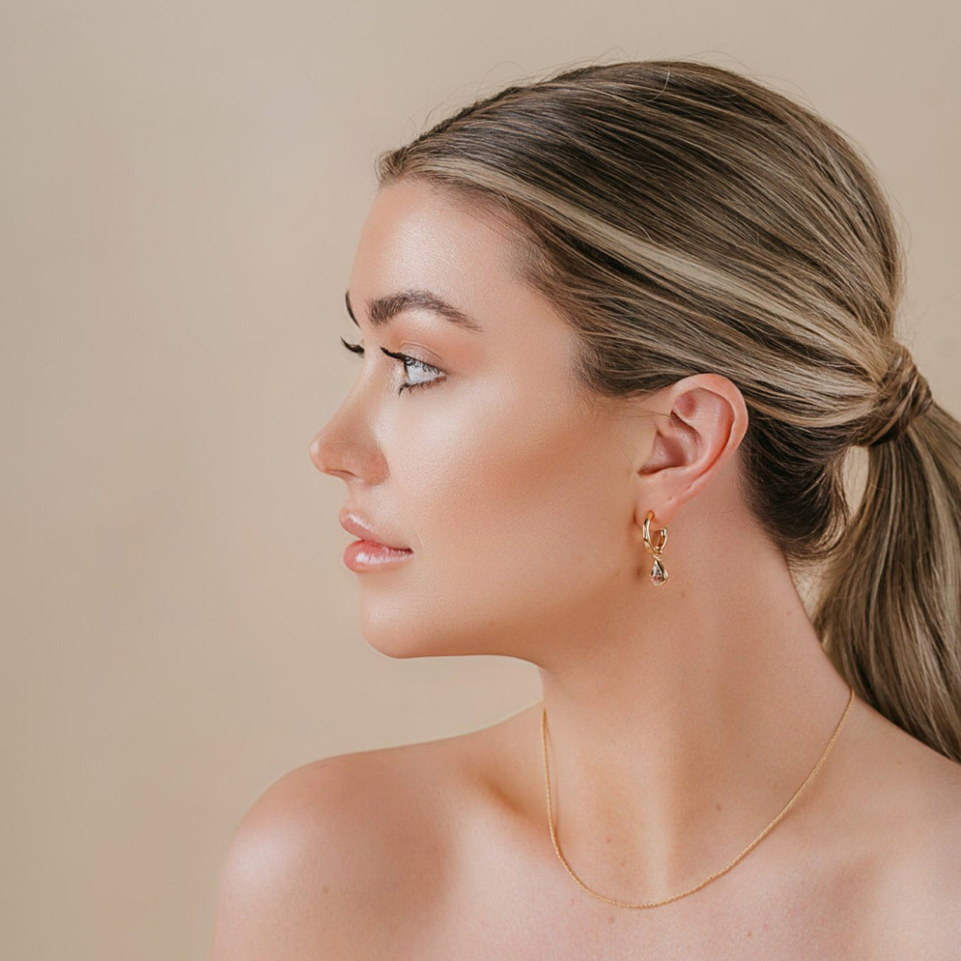 ARIANDE EARRINGS GOLD VERMEIL