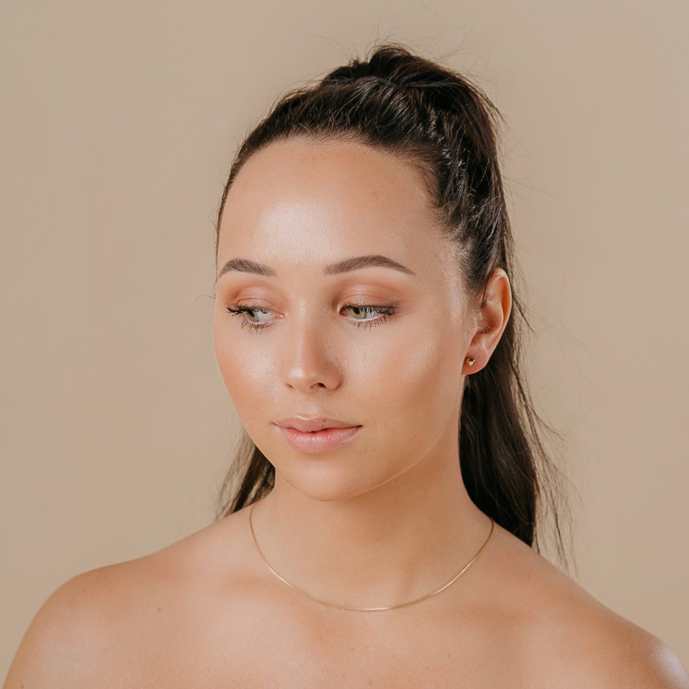 AMBROSIA STUDS GOLD VERMEIL