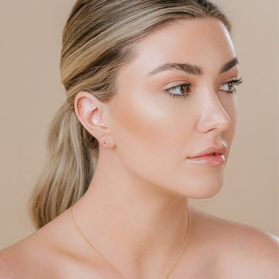 BEHATI STUDS VERMEIL GOLD