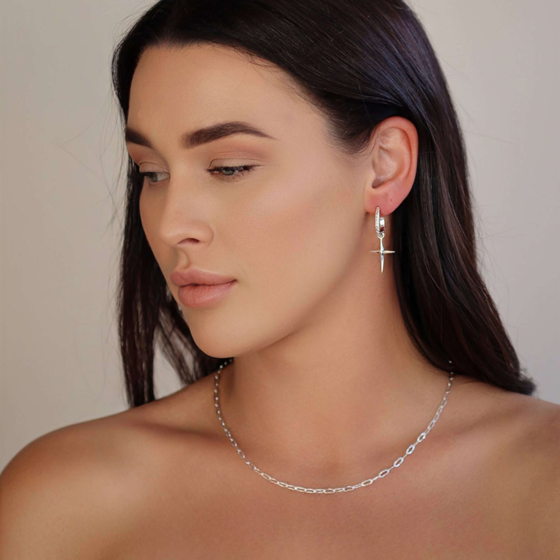 REMI EARRINGS SILVER