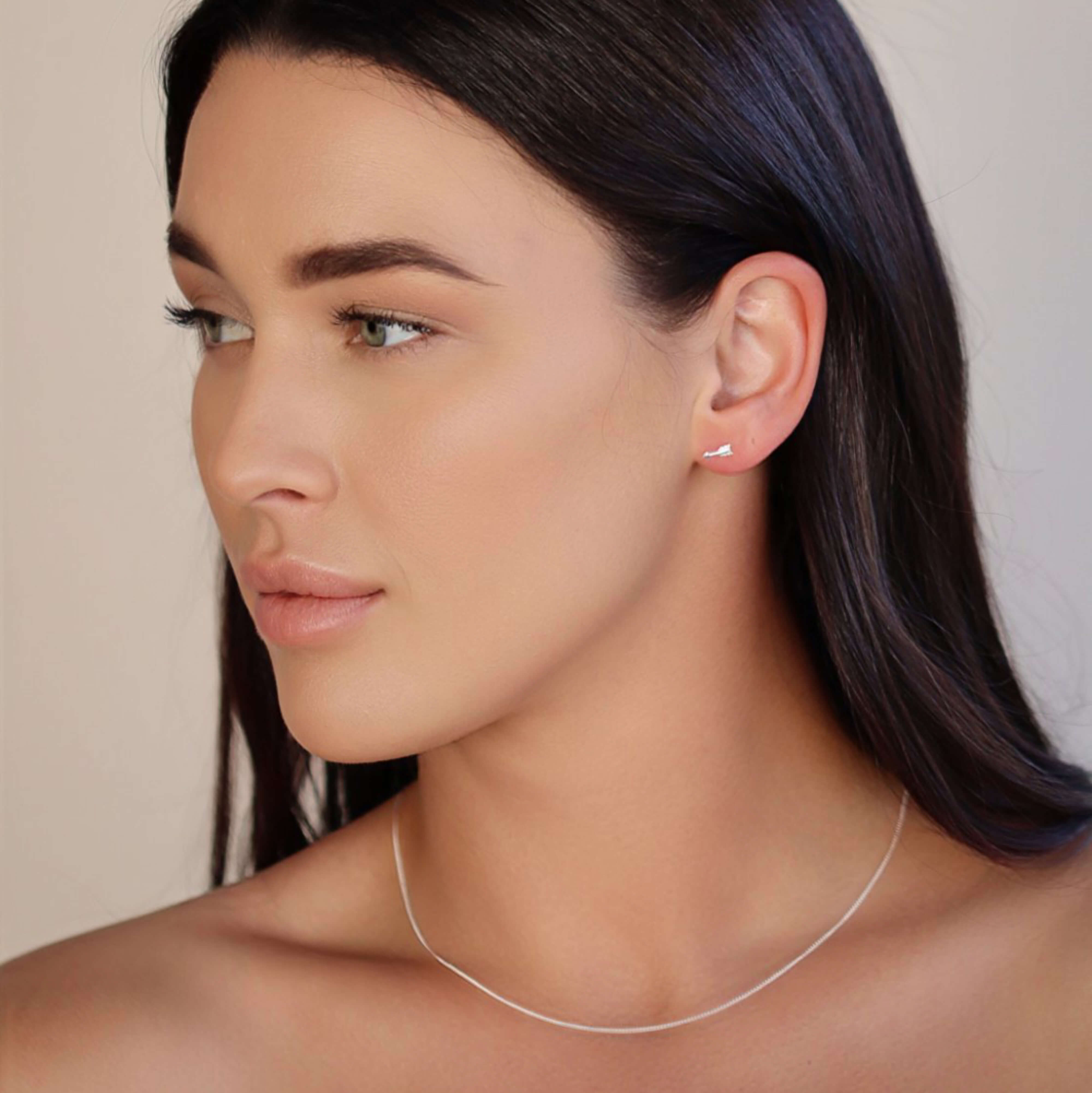 EROS STUDS SILVER